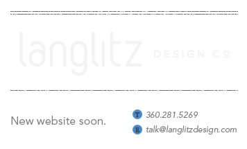 Langlitz Design Co. | New site coming soon.